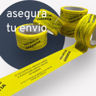 Precinto de Garantía Polipropileno 28 Micras Amarillo | Máxima Seguridad - SPI
