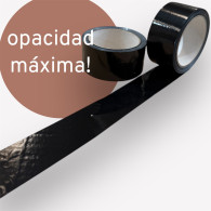 Polipropileno de 32 micras totalmente negro brillante EN STOCK. ENTREGA INMEDIATA