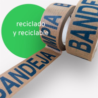 Precinto Impreso Papel Kraft ECO Reforzado | Seguridad y Sostenibilidad - SPI